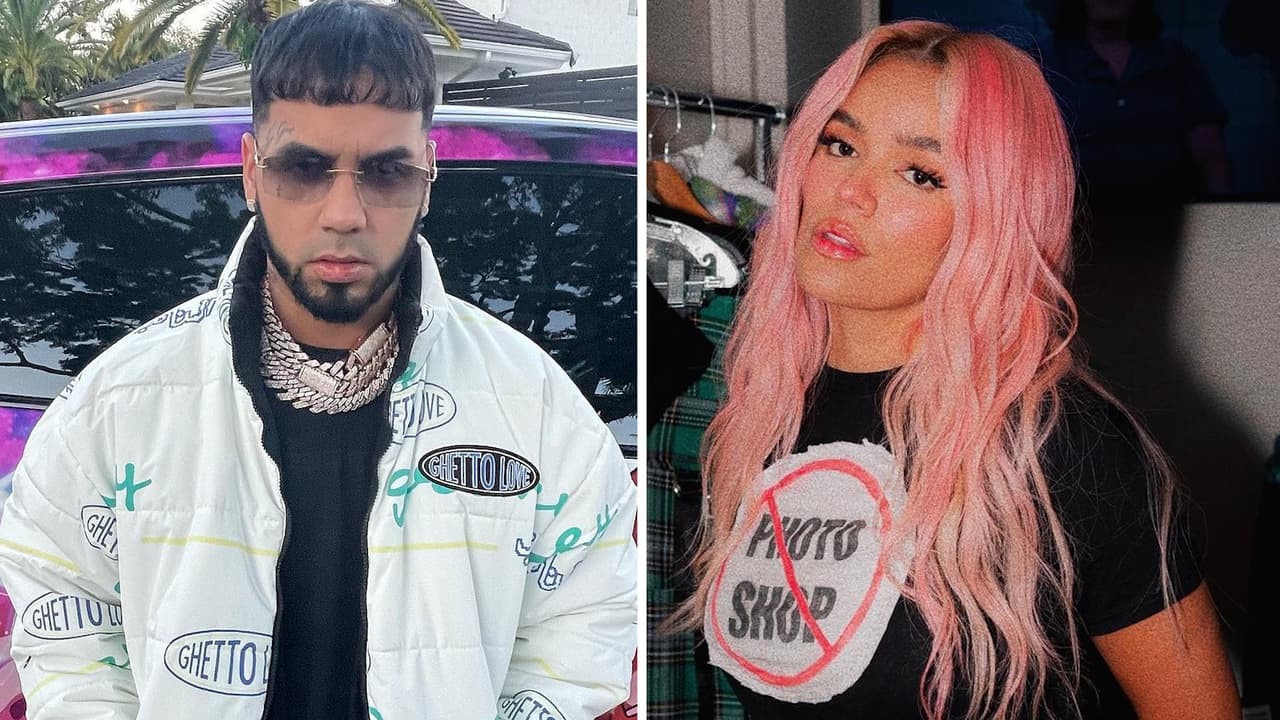 Karol G borra las fotos con Anuel en redes y él señala al "novio celoso" de la artista como el culpable
