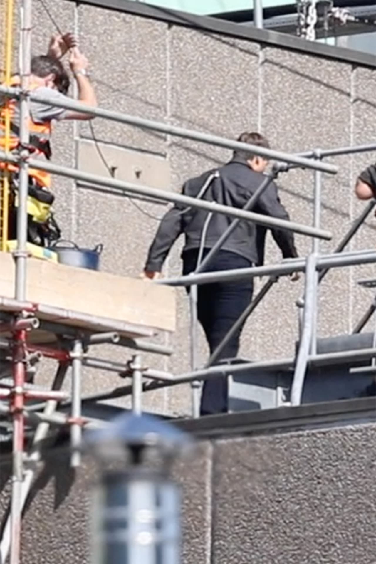 Ton Cruise salió cojeando del set de grabación.