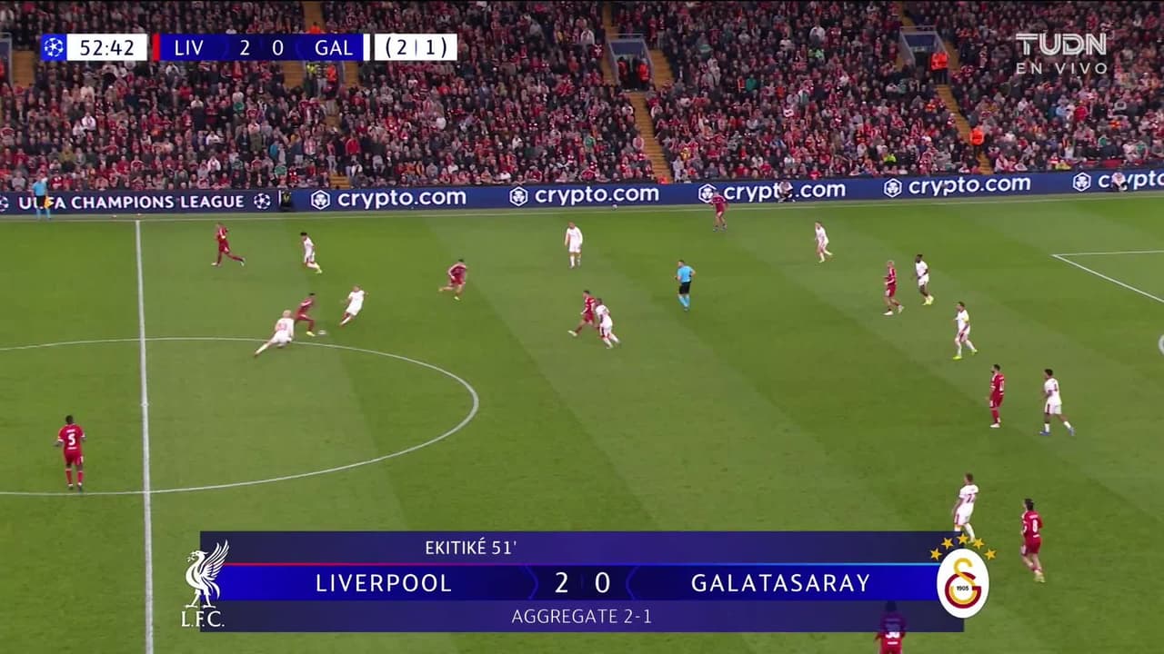 ¡TIRO ATAJADO! disparo por Mohamed Salah.