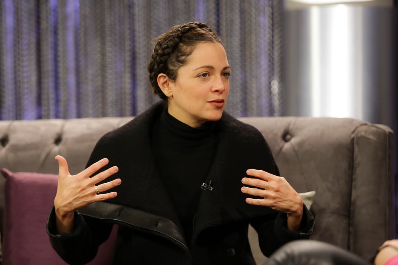 Natalia también se dio una pasadita por nuestro estudio.