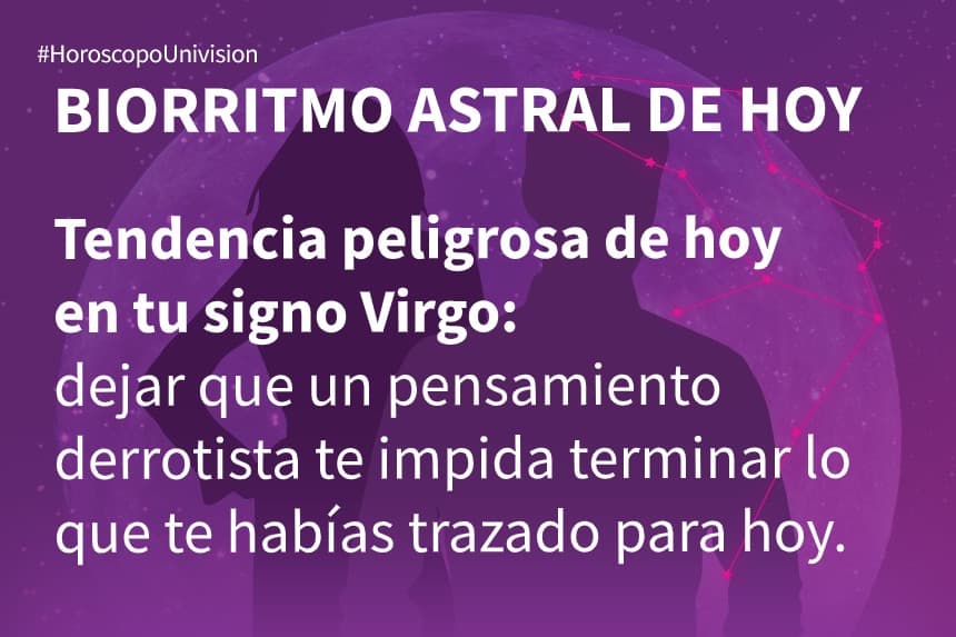 Virgo 25 de diciembre de 2019