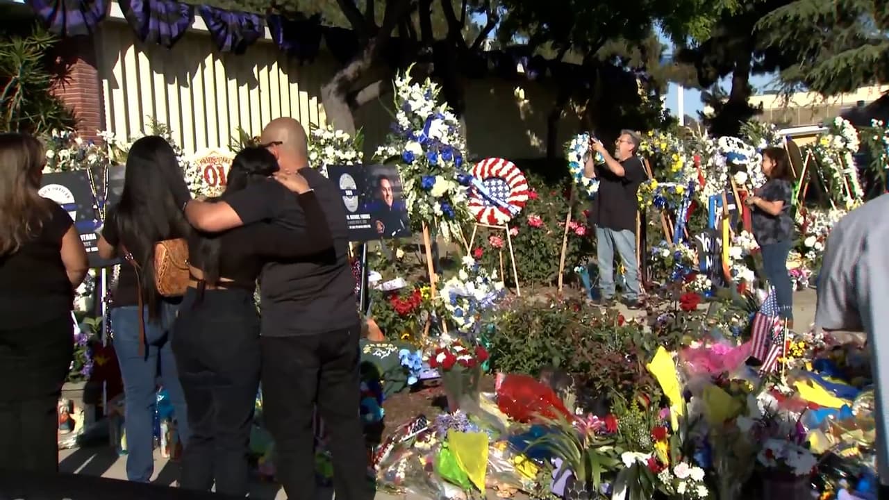 La sede del Departamento de Policía de El Monte, se convirtió en un monumento de flores, buques y veladoras en honor de los oficiales Joseph Anthony Santana y Michael Paredes. El apoyo de la comunidad fue masivo. Sus muertes han unido a la comunidad de esa ciudad y al mismo tiempo han desatado la controversia ante las políticas liberales del fiscal George Gascón.