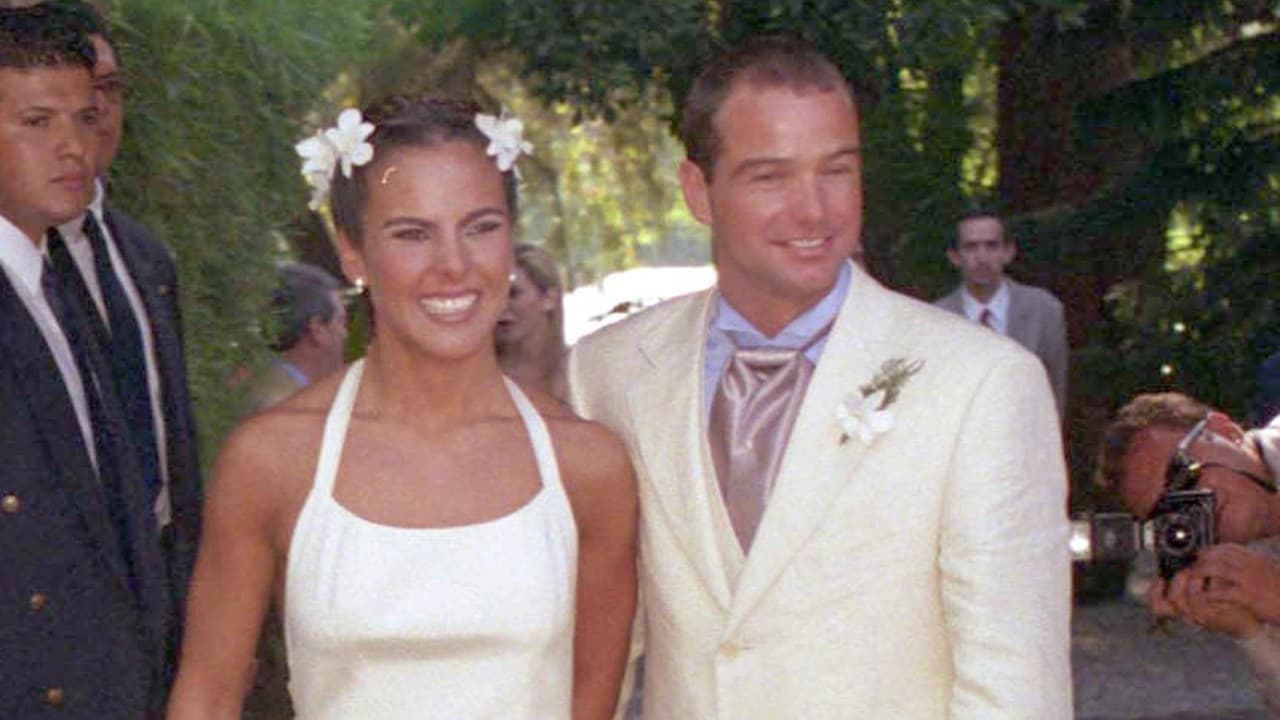 Kate del Castillo y Luis García en su boda.