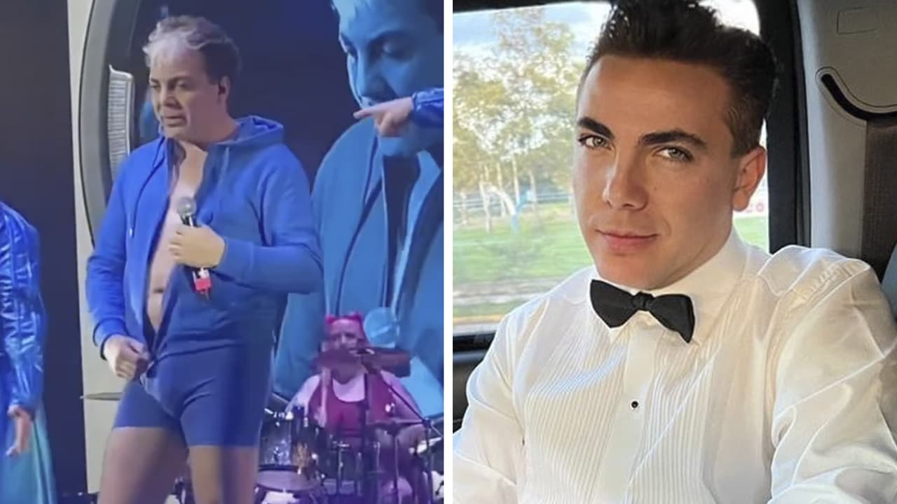 Cristian Castro causa polémica en redes por su atuendo en una presentación en Argentina