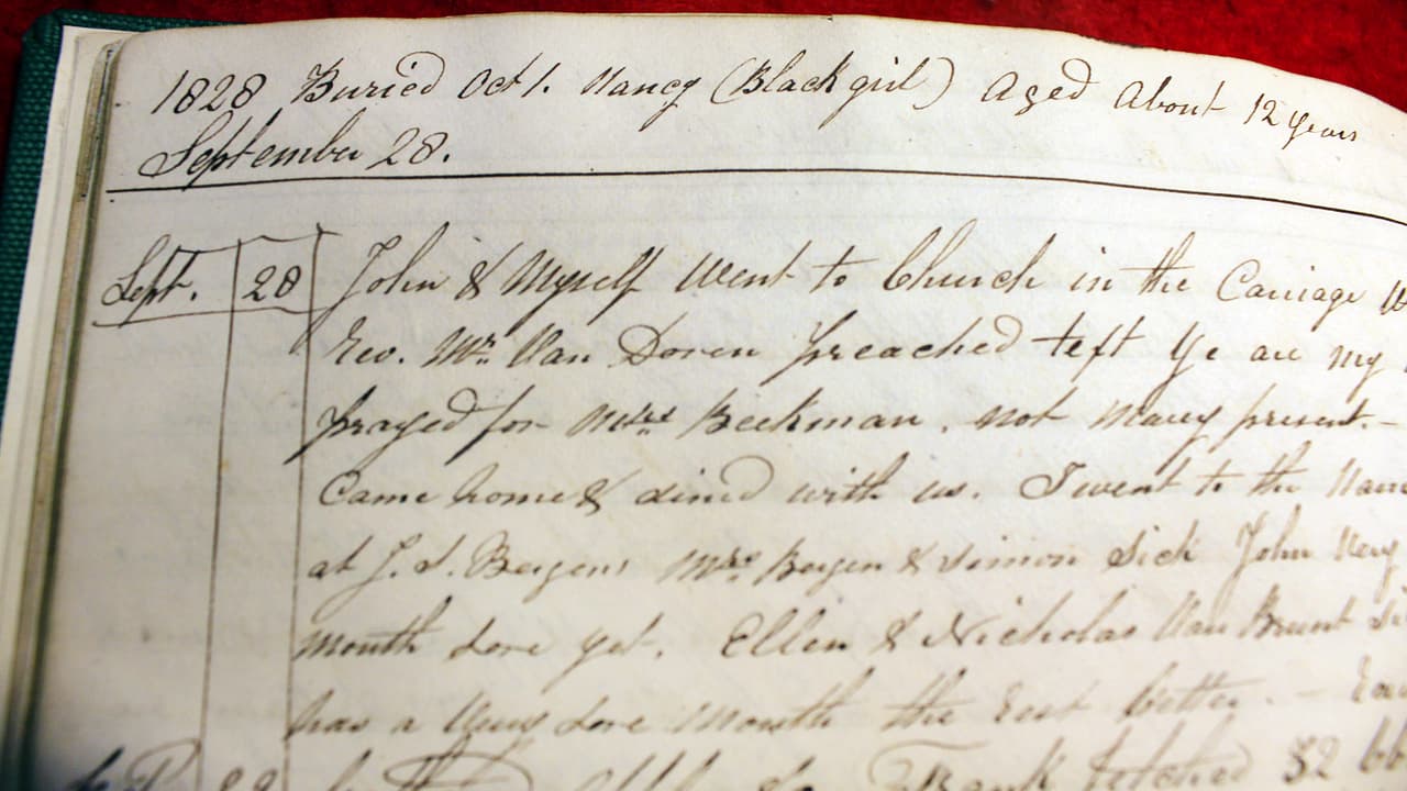 Un antiguo diario reabre las heridas al relatar el entierro de esclavos negros en Brooklyn en 1828