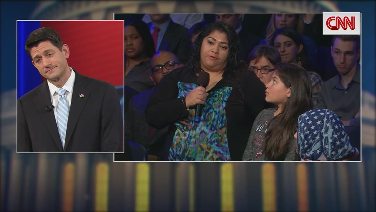 "No queremos verte separada de tu familia", responde Paul Ryan a una madre beneficiaria de DACA