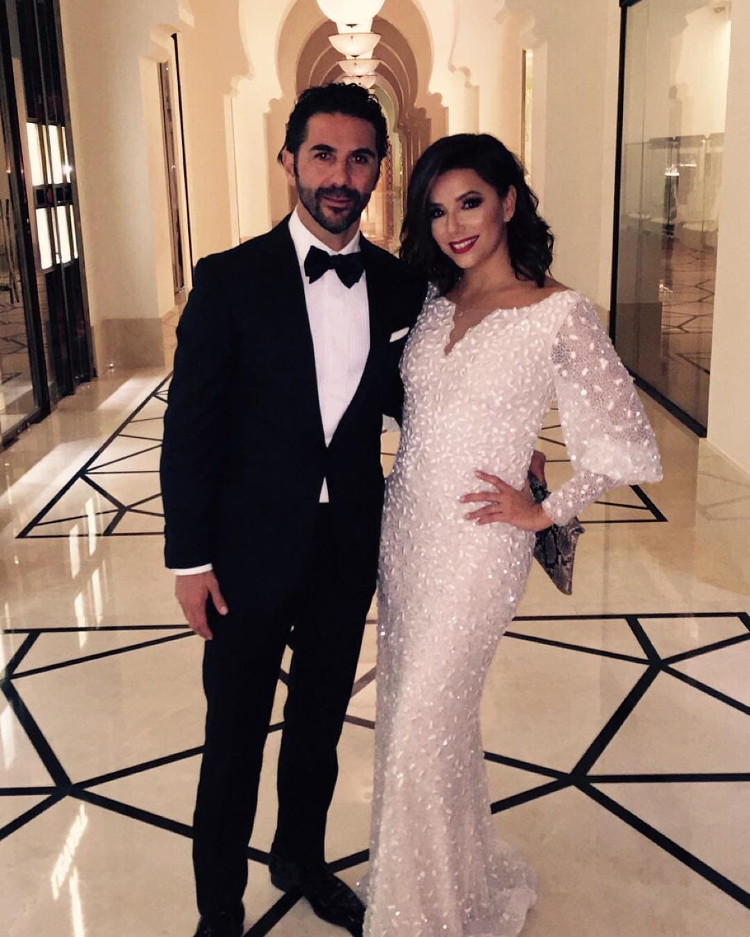 Pero al parecer, Eva por fin encontró a su "príncipe azul".