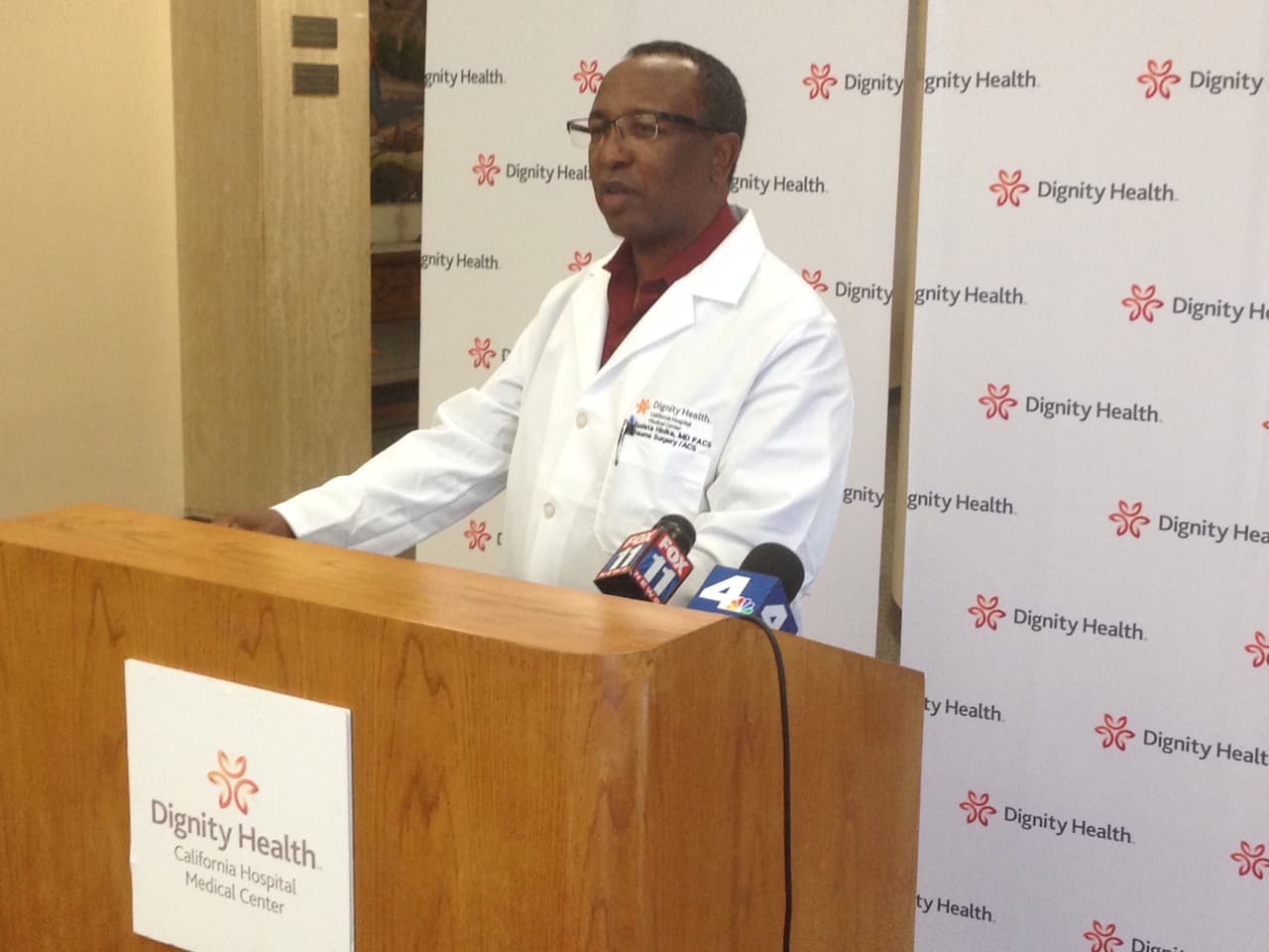 Gudata Hinika, jefe de Traumatología del centro médico California Hospital