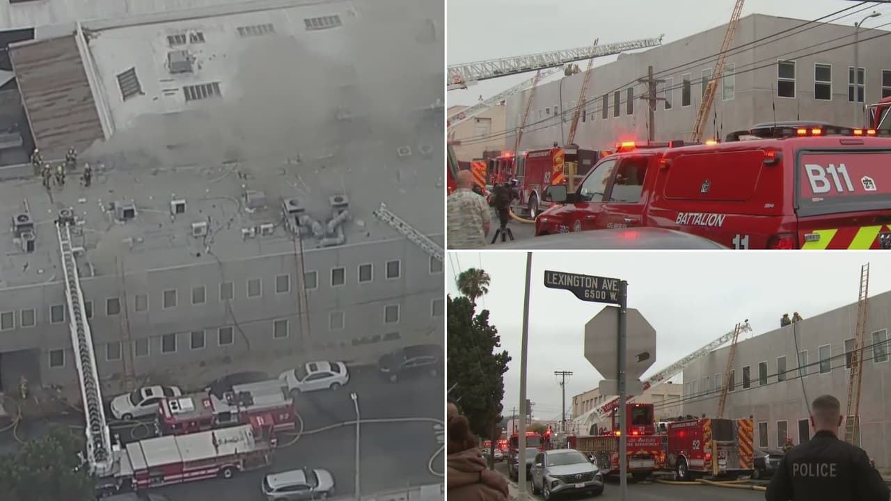 Un incendio en un estudio de grabación en Hollywood deja un muerto y dos heridos: esto es lo que se sabe