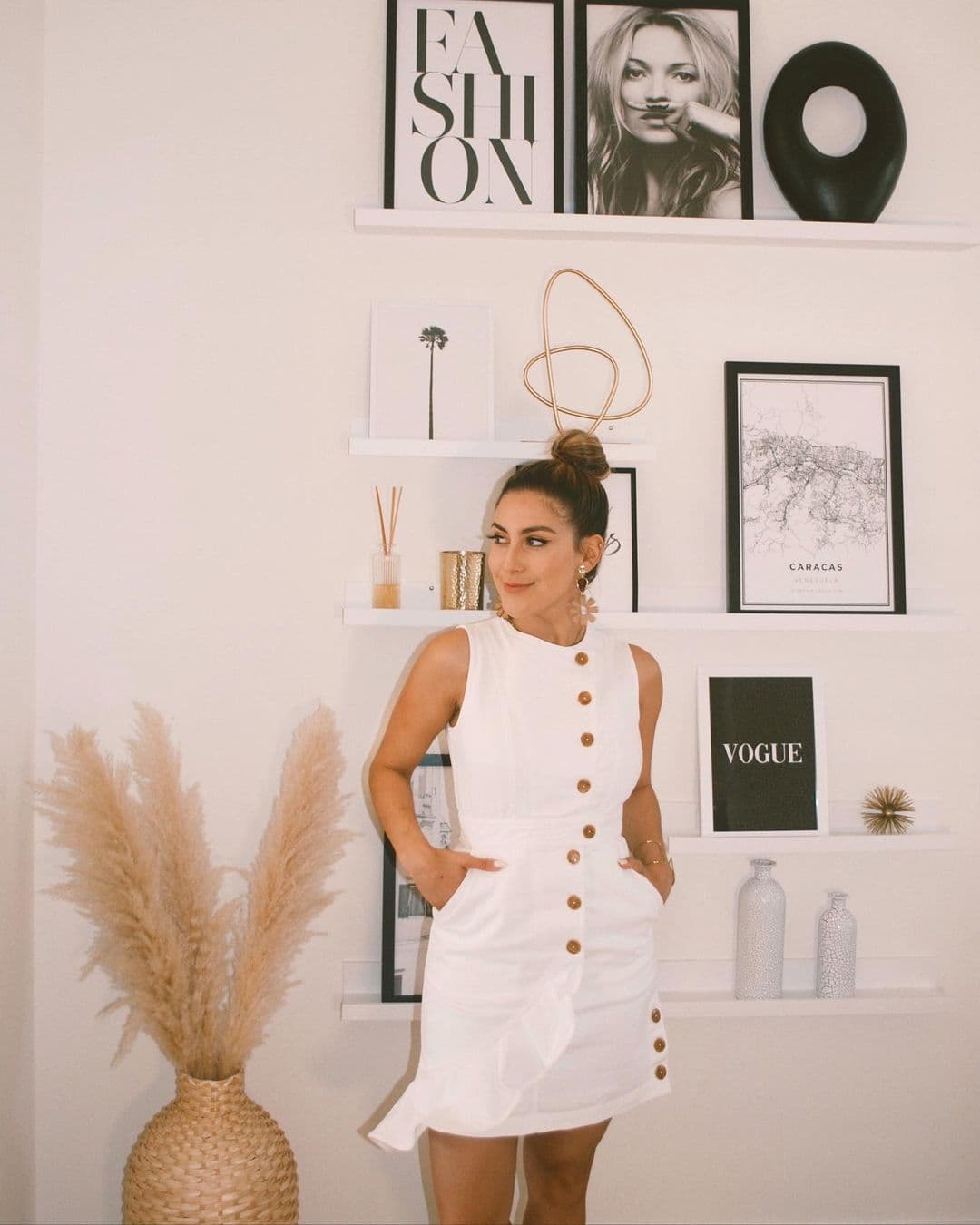 El clima de Miami, Florida, es ideal para ella, pues podrá llevar vestidos y faldas, ya sea de manera muy casual o sport.