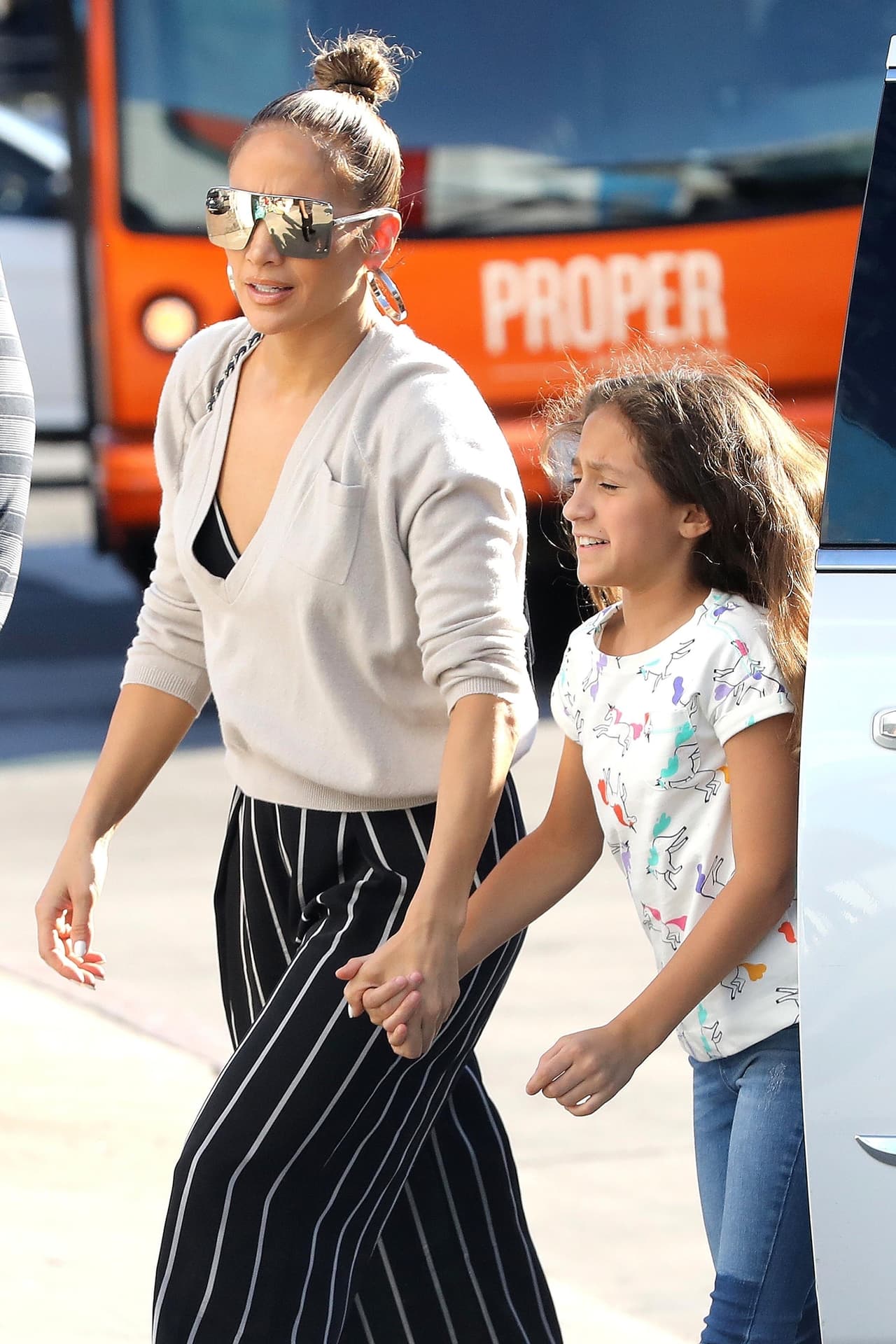 "Bebé, ¿estás segura? A mitad (del proyecto) no puedes decir que estás cansada", le dijo.