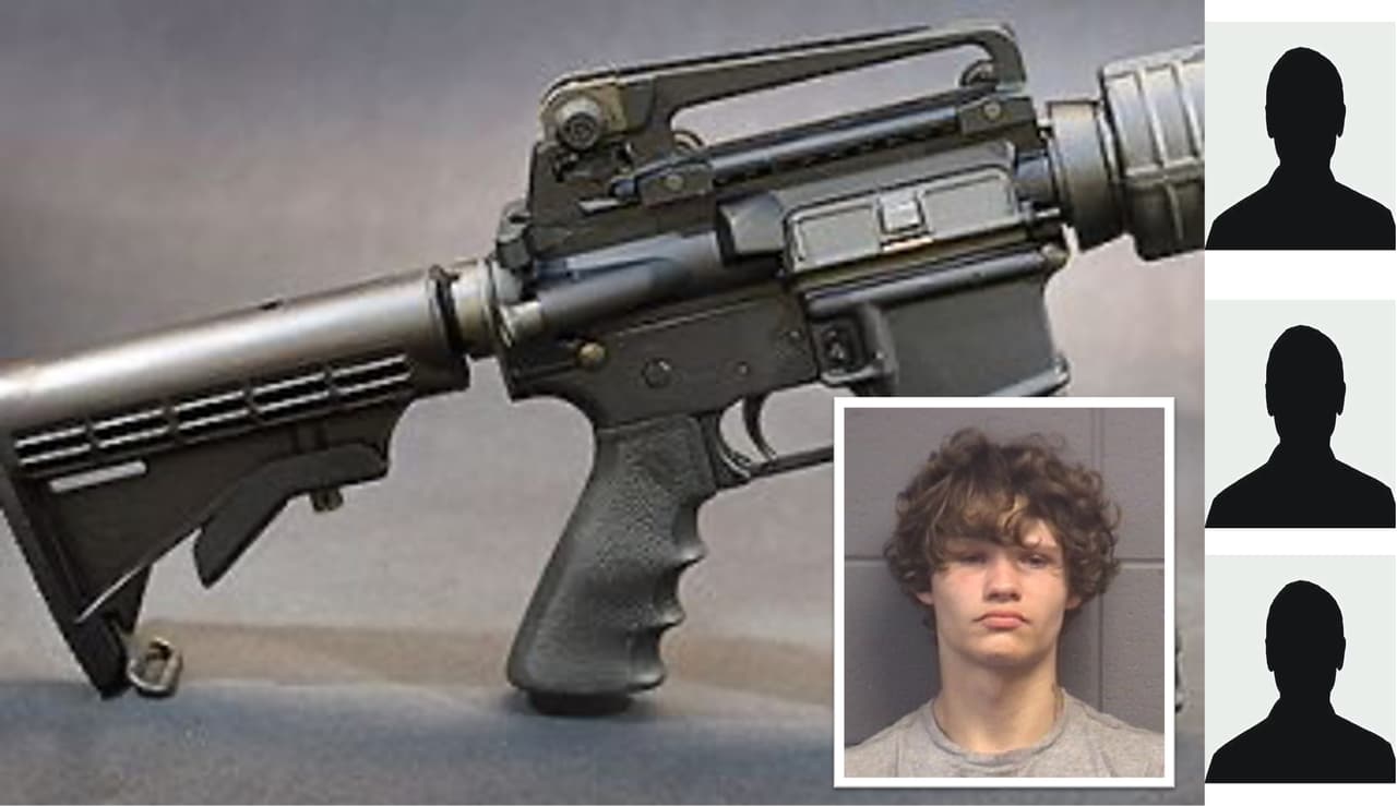 Cuatro adolescentes son acusados de robar seis rifles: tienen 13, 15 y 17 años