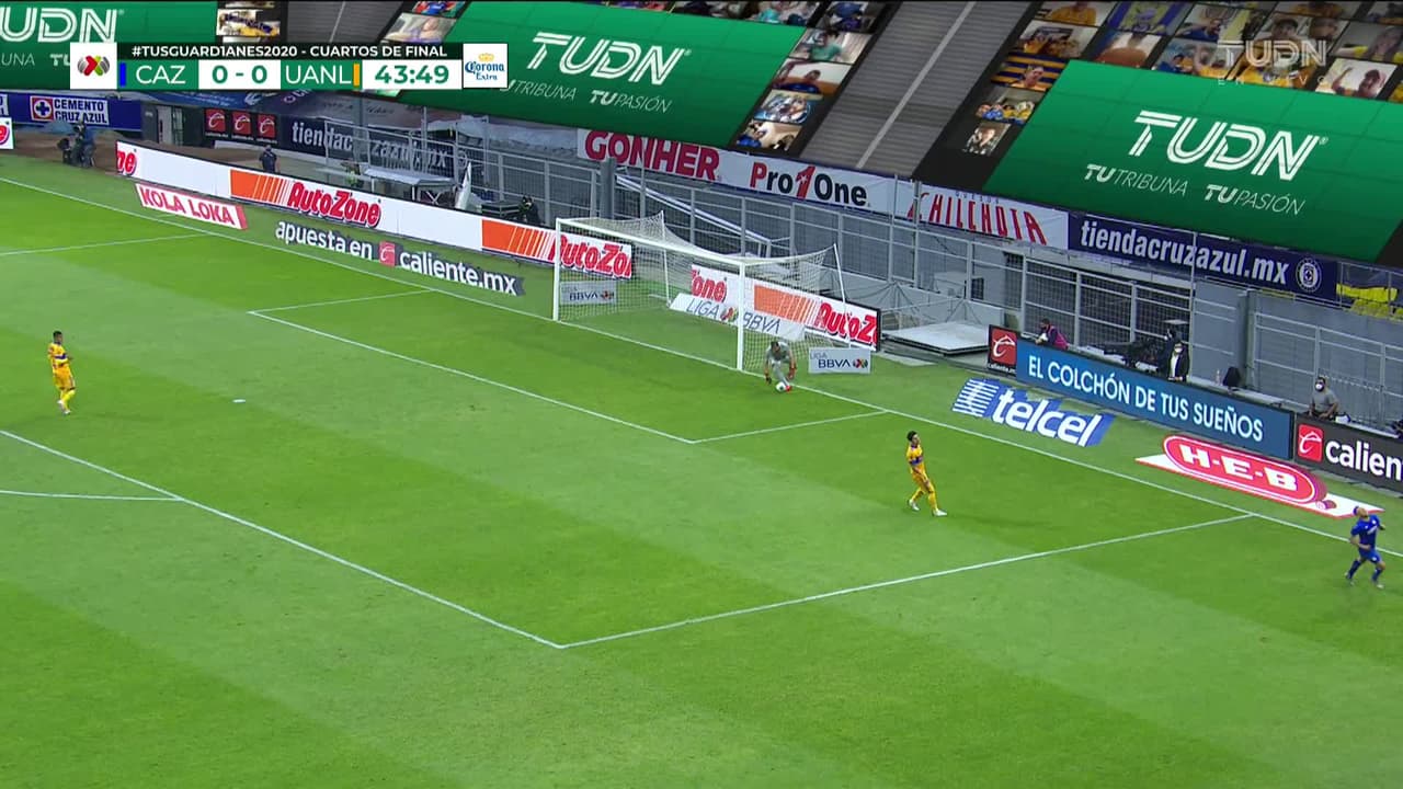 ¡TIRO ATAJADO! disparo por Jonathan Javier Rodríguez Portillo.