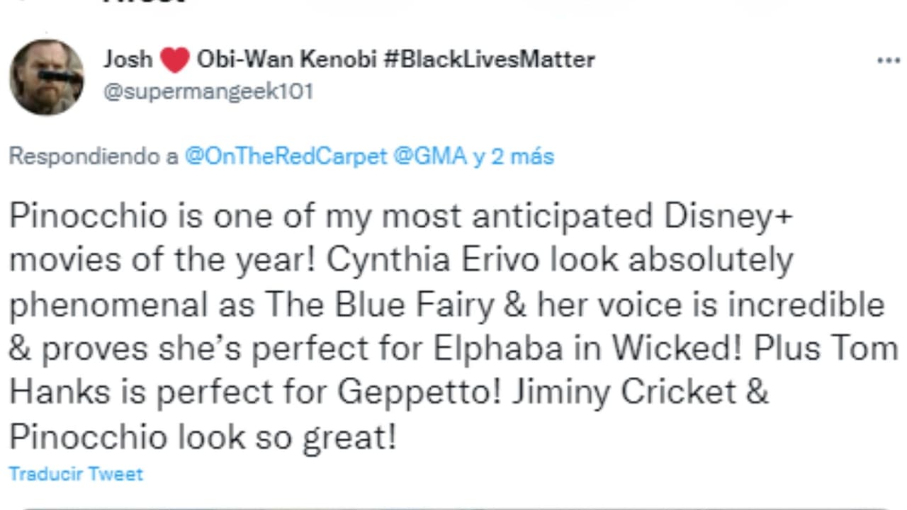 Comentarios sobre el Hada Azul