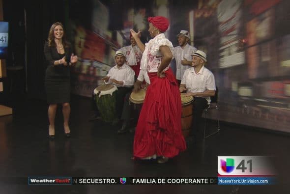 Con el pie derecho y  al son de plena la periodista dio por iniciada sus labores en Univision Nueva York como ancla. Desde que llegó a la gran manzana, pese a las temperaturas frías en comparación con Puerto Rico, ha sentido el calor de la gente.