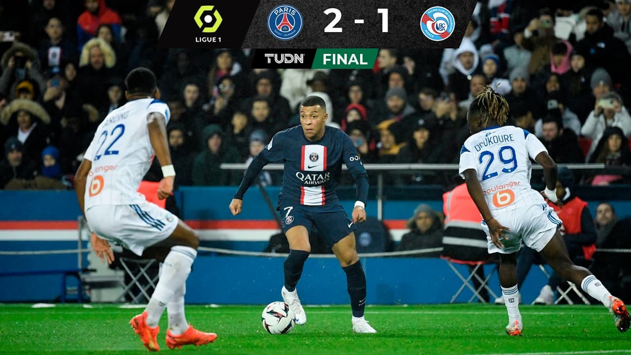 Paris Saint-Germain sacó un sufrido triunfo ante el Strasbourg