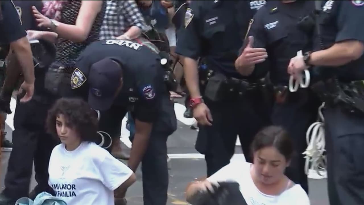 "No vamos a regresar a las sombras": Arrestan a dreamers durante protesta en Nueva York tras conocer el fin de DACA