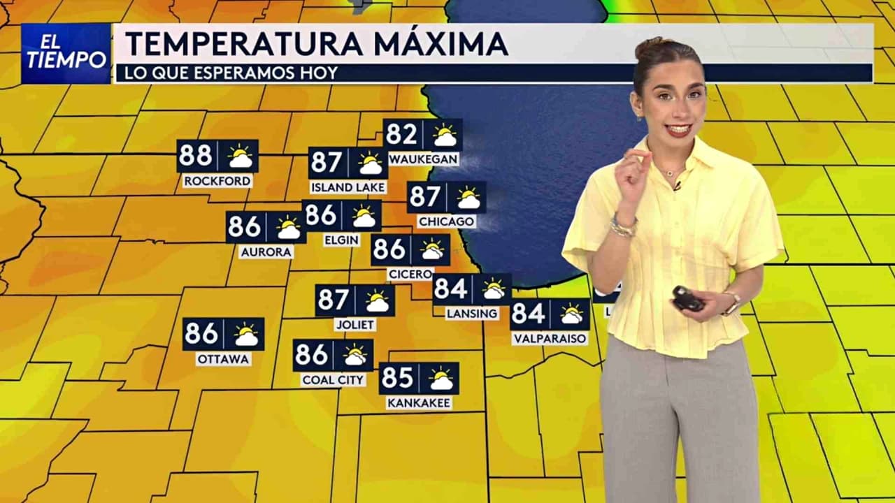 Pronóstico del tiempo hoy en Chicago: Día caluroso; el termómetro alcanzará 85 °F