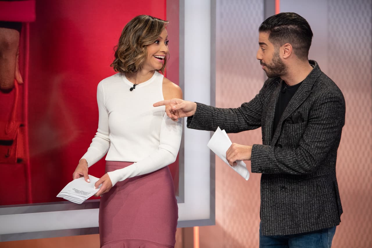 Sorprendimos a Satcha Pretto en plena charla con Borja Voces, que cumplió y fue de los primeros en estar en nuestra nueva casa.