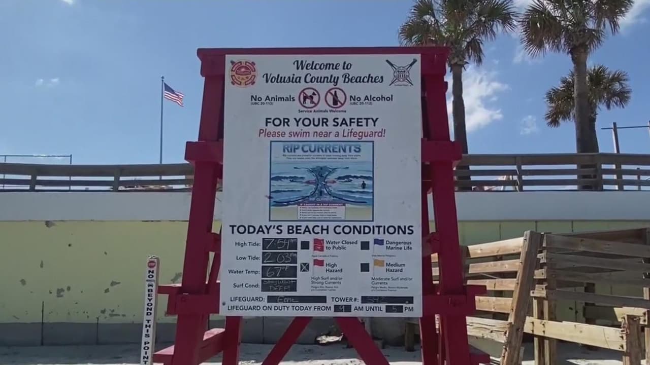 Alerta en el condado Volusia por la falta de salvavidas en las playas: habrá incentivos para atraer nuevos reclutas