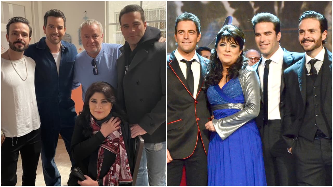 Victoria Ruffo y los hermanos Chavero juntos otra vez: están por iniciar 'Corona de lágrimas 2'
