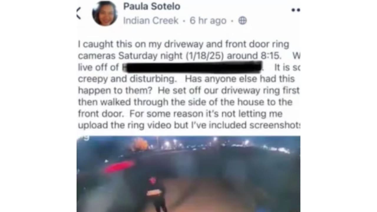 En redes sociales,
<b> el sujeto llamó mucho la atención en grupos de vecinos.</b> Algunos comentaron que usarían la fuerza si este hombre llega a tocar la puerta de su casa.