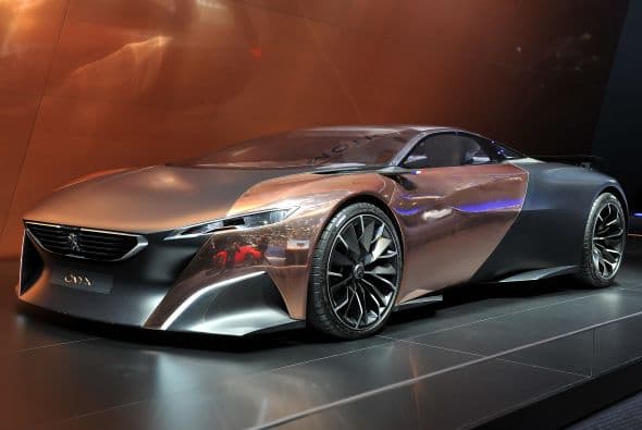 Uno de los conceptos más espectaculares del Autoshow es el Peugeot Onyx.