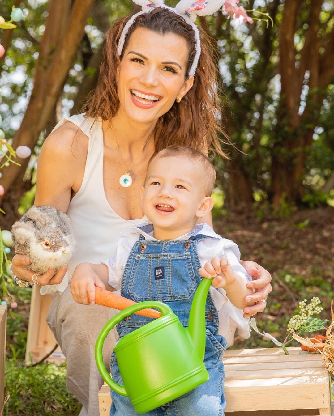 El pequeño Liam siempre muestra su enorme sonrisa.
