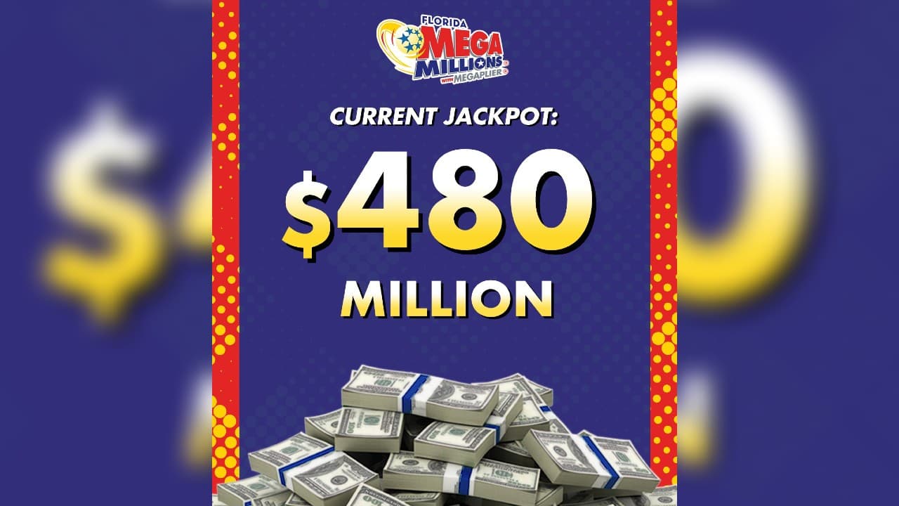 El gran acumulado del Mega Millions sube a $480 millones para esta noche