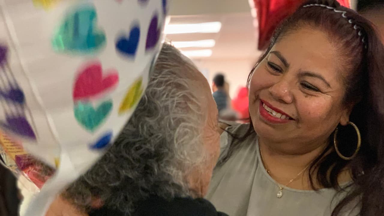 Las caras de felicidad de los presentes se contagiaba entre todos los que estaban alrededor.