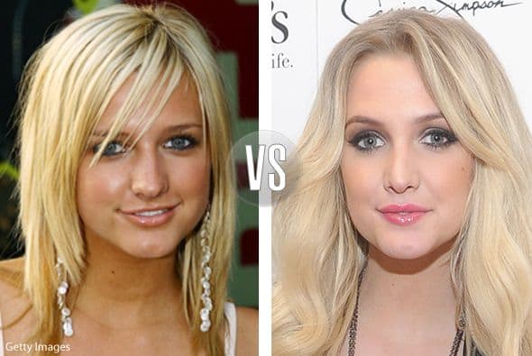Ashlee Simpson es otra cantante que se sometió a esta cirugía. A diferencia de otras, a Ashlee le sentó de maravilla.