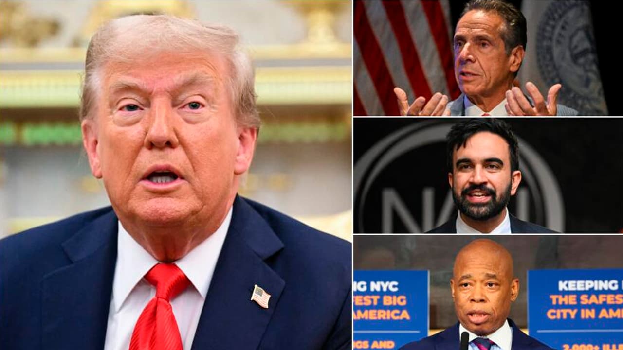 Trump buscaría favorecer a Cuomo por la alcaldía de NY ofrecido cargos a Adams y Sliwa