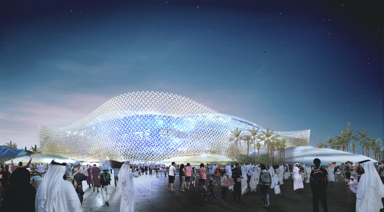 Al Rayyan Stadium es otro de los escenarios previstos para Qatar 2022 del que se conocían los diseños arquitectónicos.