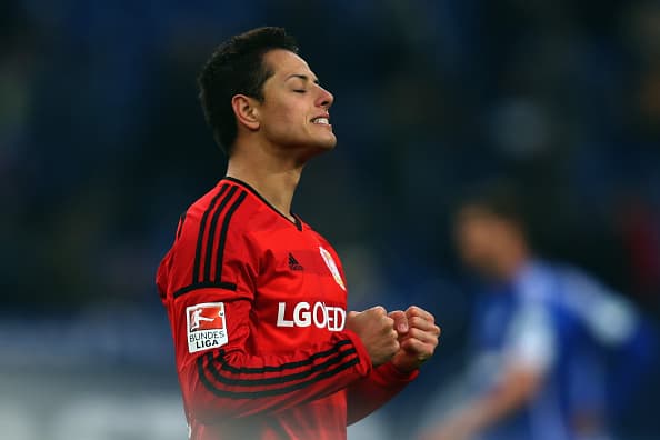 Javier Hernández participó como titular en goleada del Bayer Leverkusen