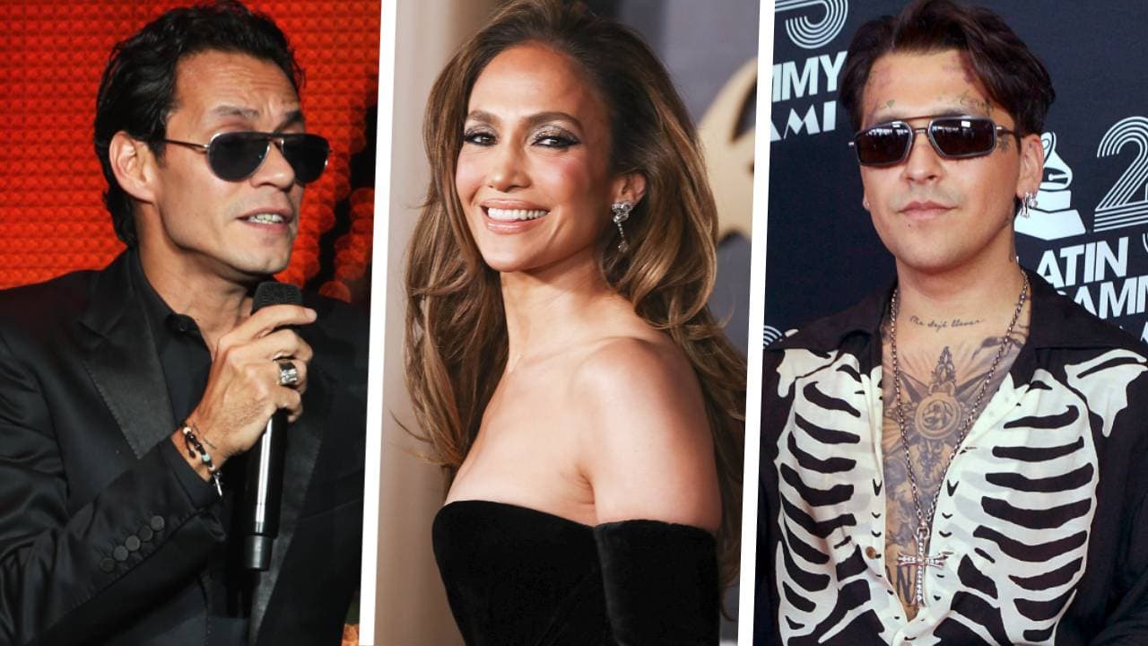 Christian Nodal, JLo, Marc Anthony y otros famosos a los que les duró poco el desamor
