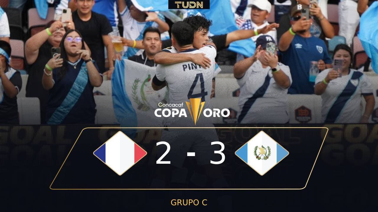 Resumen | Guatemala avanza en Copa Oro al vencer a Guadalupe