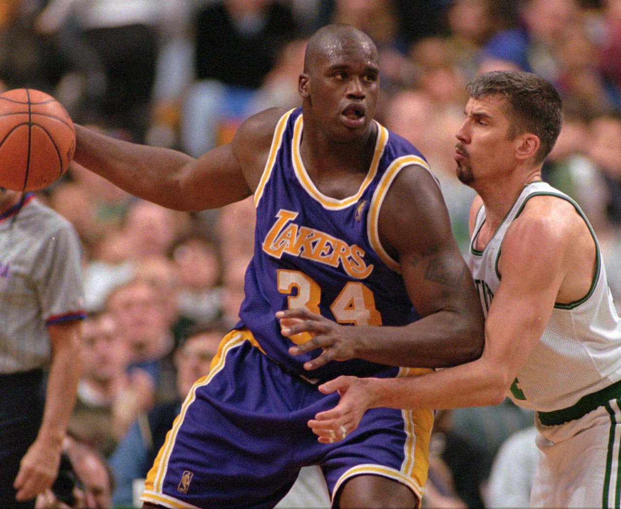 <b>10) Shaquille O'Neal</b>: Sumó 28,596 puntos a lo largo de su carrera.