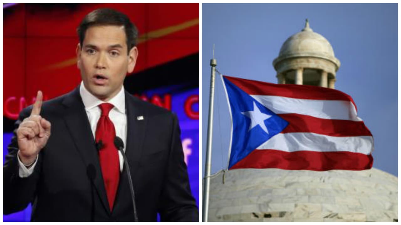 Marco Rubio no cree en la bancarrota para Puerto Rico 