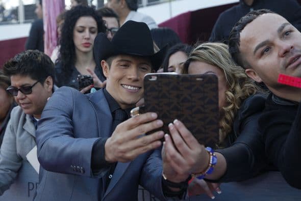 Finalmente fue uno de los ídolos de la alfombra.