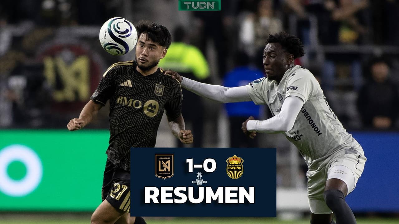 Resumen | Los Ángeles FC aplastan 7-1 en global al Real España y avanzan a la siguiente ronda