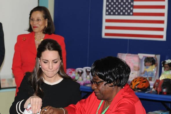 Kate Middleton solo ayudó un poco a San Nicolas.