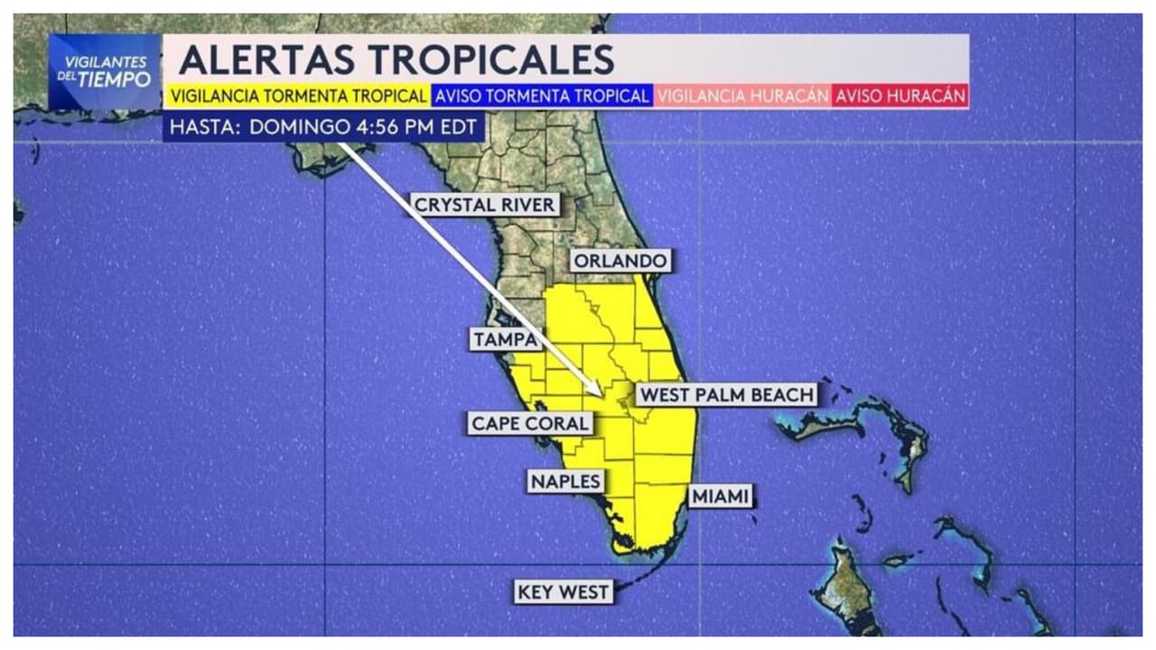 Potencial ciclón tropical 1: el sur de Florida y Cuba bajo vigilancia de tormenta tropical