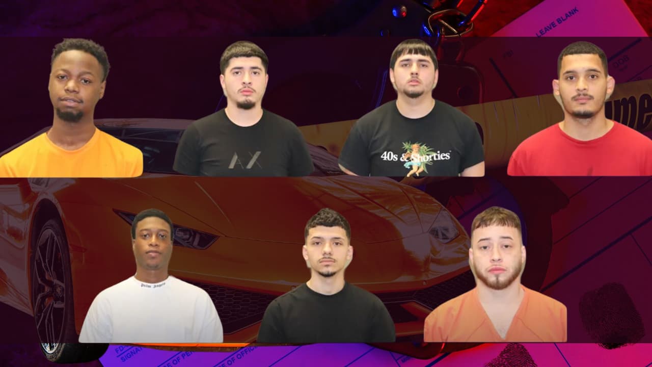 Desarticulada en Texas banda acusada de robar más de 200 autos de lujo, incluidos Lamborghinis, algunos vendidos en México