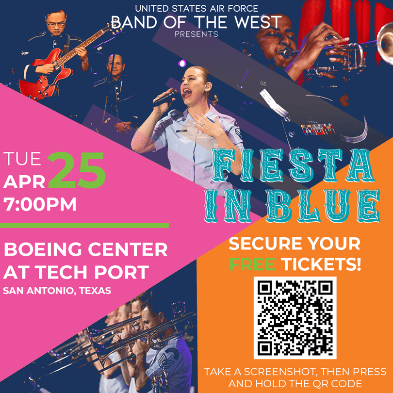 <h2 class="cms-H2-H2">Fiesta in Blue</h2>
<br>
<ul>
<li class="li1">Cuándo: 25 de abril</li>
</ul>
<ul>
<li class="li1">Hora: 19:00 horas</li>
</ul>
<ul>
<li class="li1">Dónde: Boeing Center en Tech Port</li>
</ul>
<ul>
<li class="li1">Qué es: Evento para homenajear a verteranos de la Fuerza Aérea, oficiales y sus familias.</li>
</ul>
<ul>
<li class="li1">Costo: Gratis</li>
</ul>