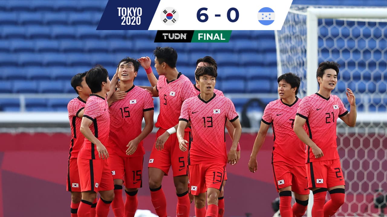 Honduras es aplastado por Corea y queda eliminado de Tokyo 2020