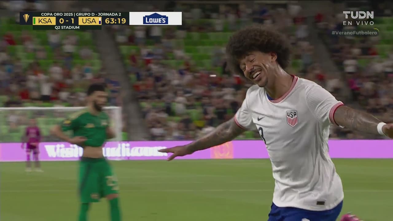 ¡Chris Richards abre el marcador! Gool del Team USA