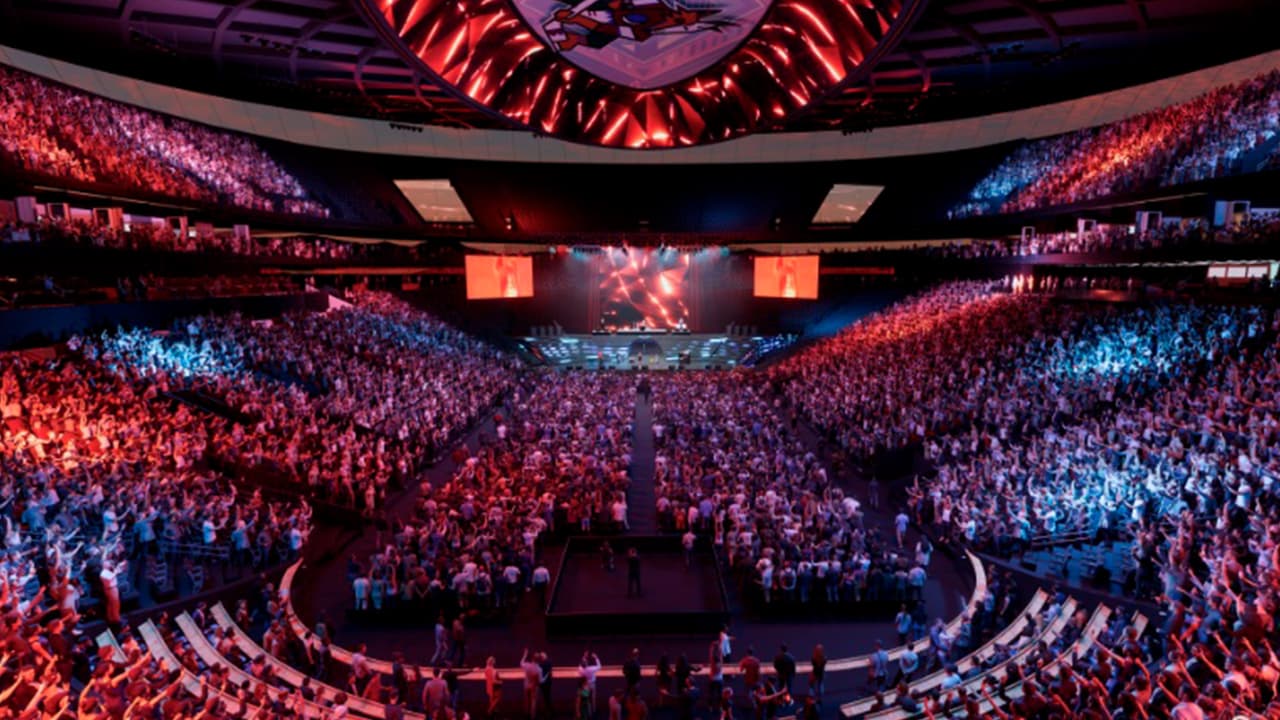 Nueva Arena de los Arizona Coyotes de la NHL.