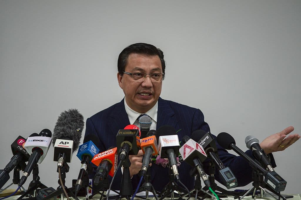 Liow Tiong Lai , ministro de Transporte de Malasia