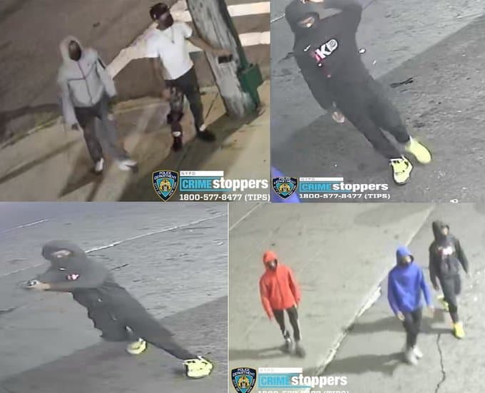 Buscan a tres sospechosos por robo a mano armada en el Bronx 