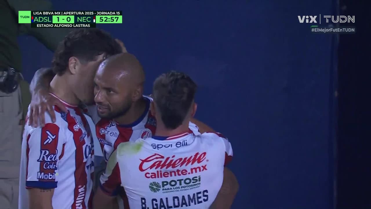 ¡Gol de San Luis! Joao Pedro define cruzado y pone el 1-0
